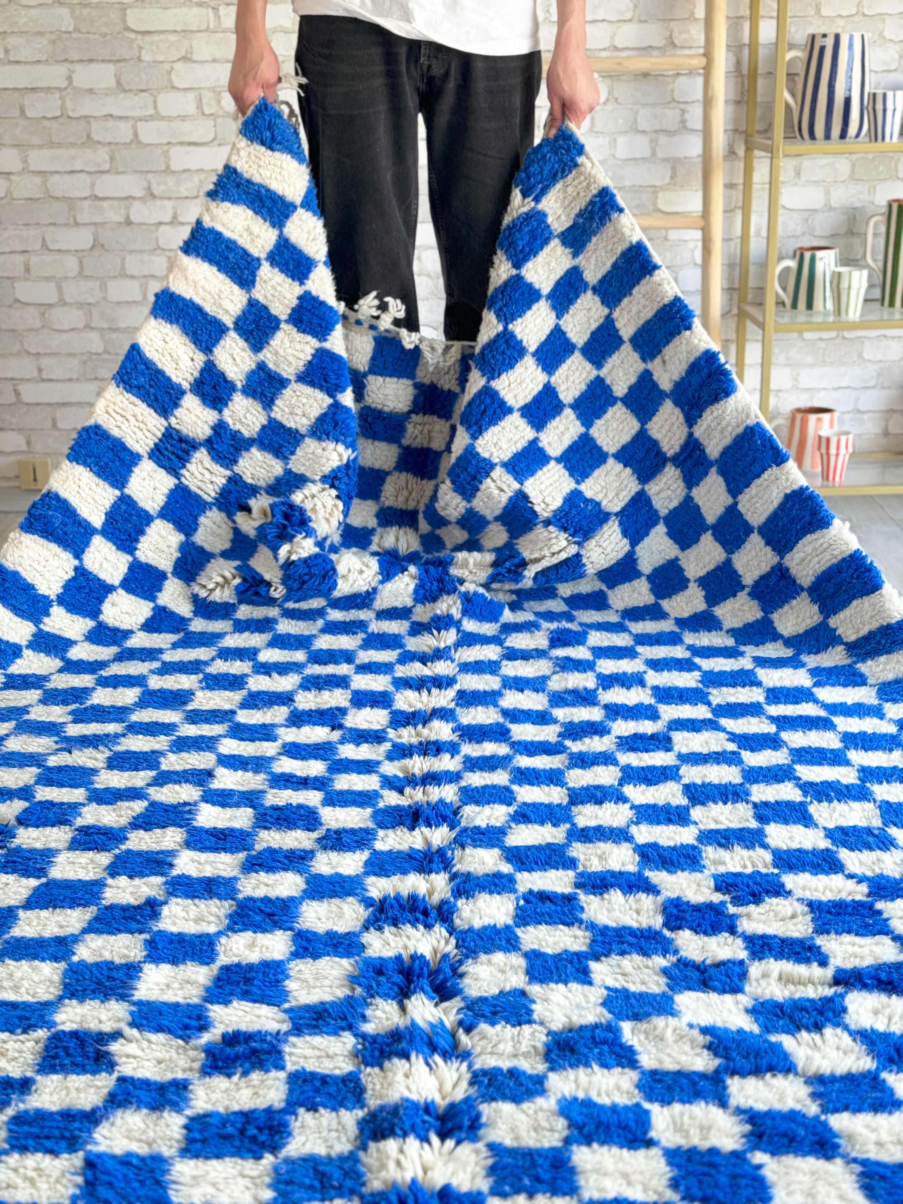 Tapis Berbère Coloré n°950 — Pièce Unique