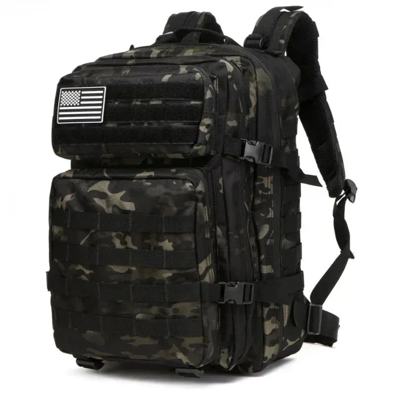 25L ou 50L Tactical Backpack - Molle Bag Outdoor