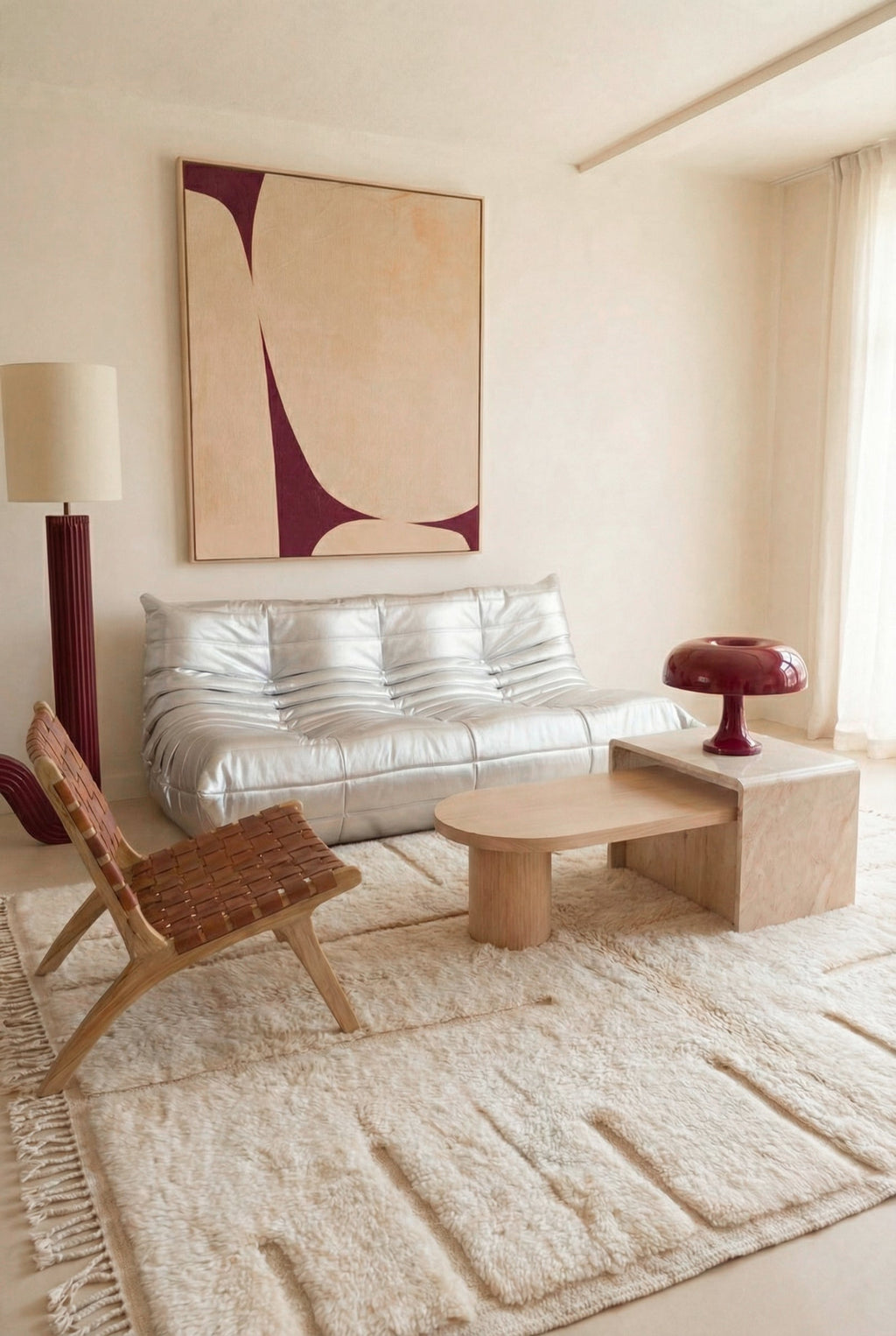 Tapis Béni Ouarain n°963 — Pièce Unique