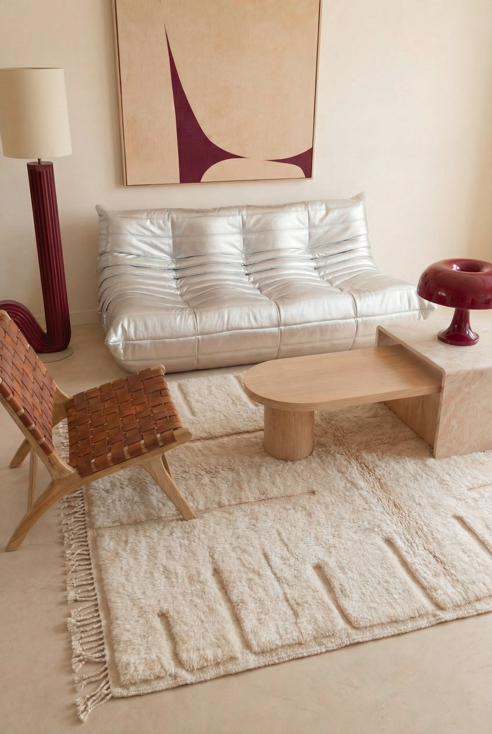 Tapis Béni Ouarain n°963 — Pièce Unique