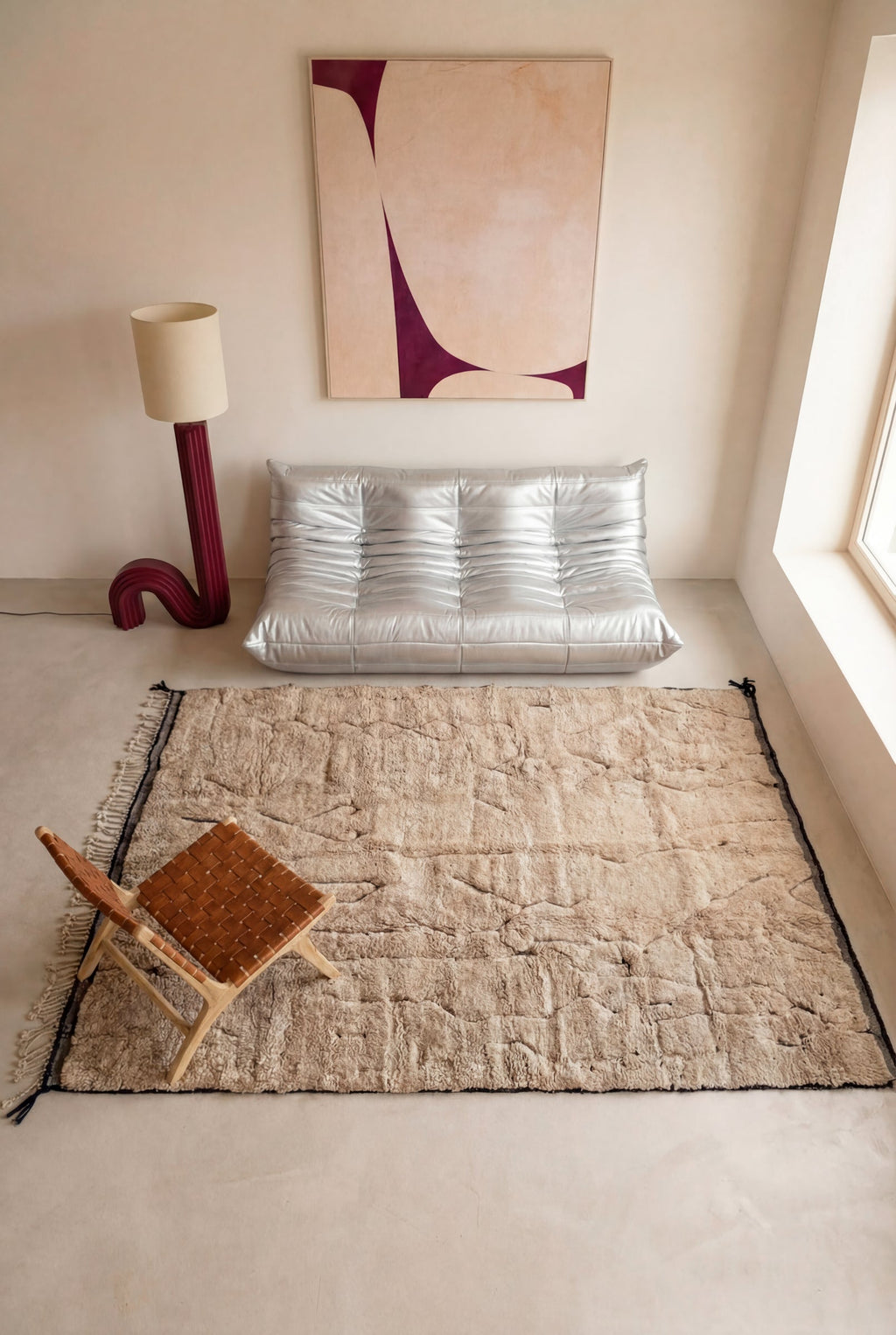 Tapis Béni Ouarain n°835 — Pièce Unique