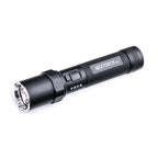Lampe tactique rechargeable P8 - éclairage blanc - 1300 lumens