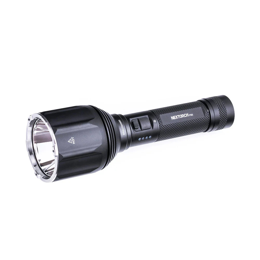 Lampe tactique rechargeable P82 - éclairage blanc - 1200 lumens