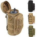 Pochette gourde tactique Molle – Porte bouteille outdoor robuste pour randonnée et chasse