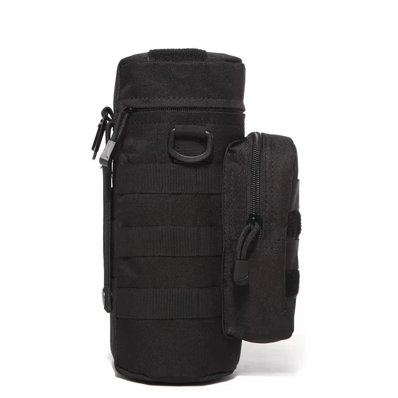 Pochette gourde tactique Molle – Porte bouteille outdoor robuste pour randonnée et chasse