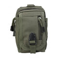 Poche molle multi compartiments ripstop 15 x 11 x 6cm Kaki - Cityguard
