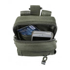 Poche molle multi compartiments ripstop 15 x 11 x 6cm Kaki - Cityguard