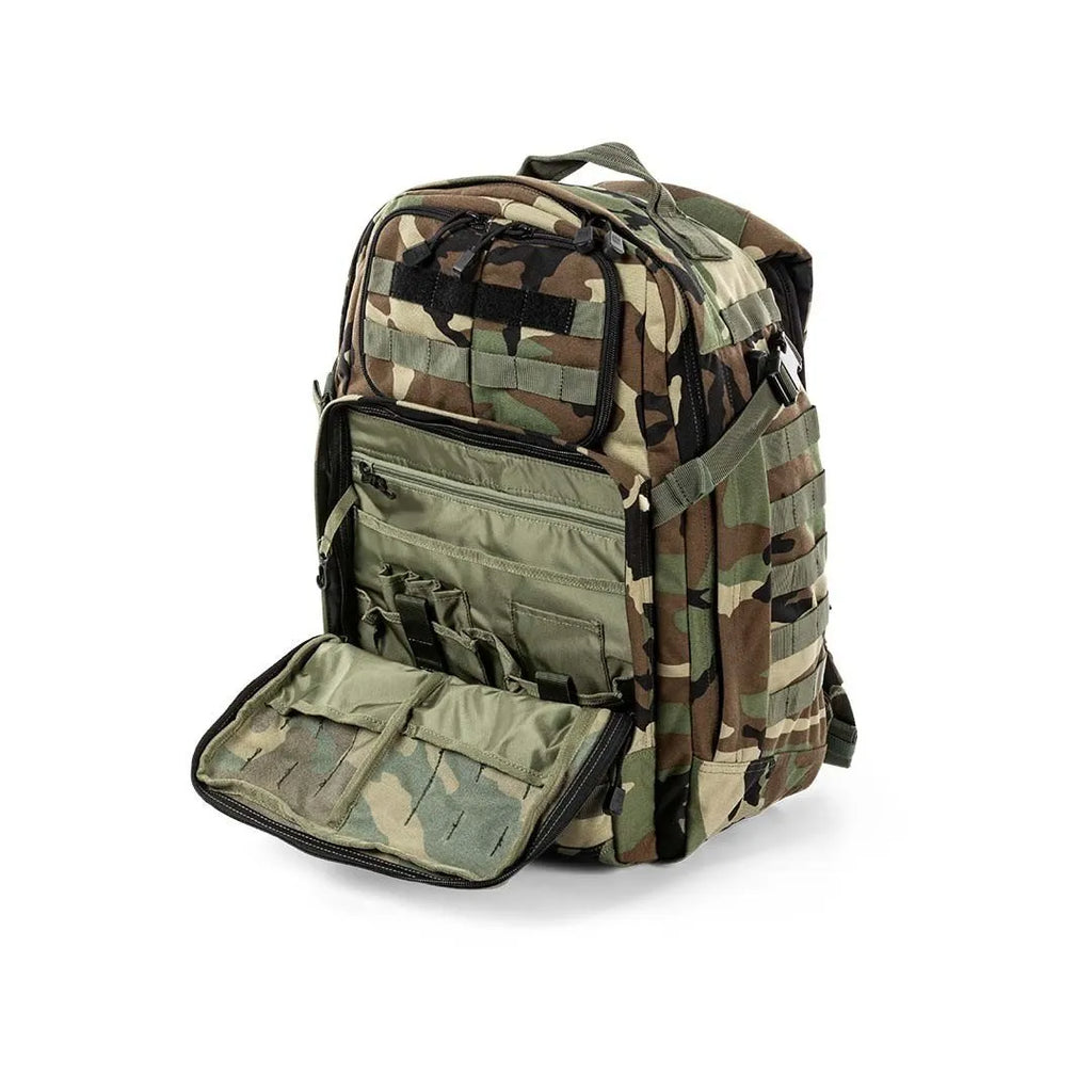 Sac à dos militaire 37L RUSH 24 2.0 Camouflage Woodland