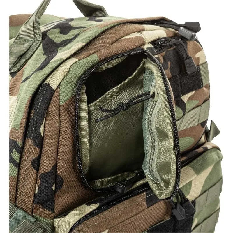 Sac à dos militaire 37L RUSH 24 2.0 Camouflage Woodland