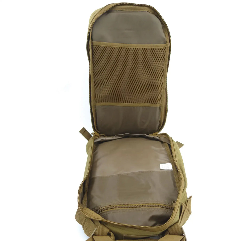 Sac à dos ASSAULT Pack Système MOLLE 27L coyote - Patrol Equipement