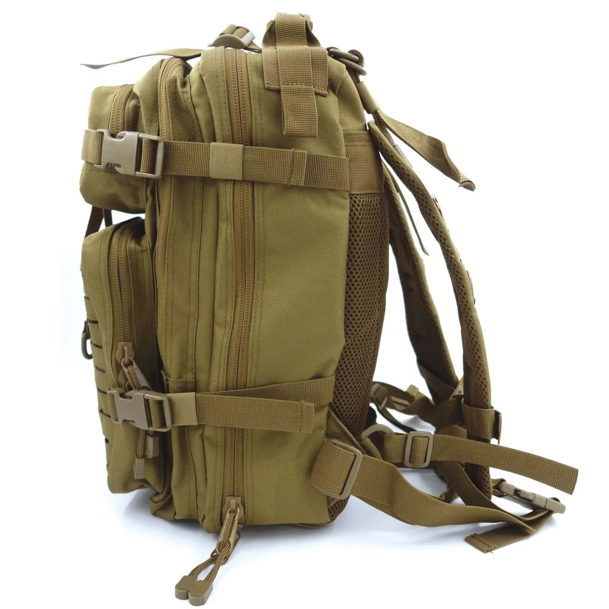 Sac à dos ASSAULT Pack Système MOLLE 27L coyote - Patrol Equipement
