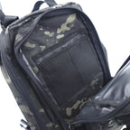 Sac à dos ASSAULT Pack Système MOLLE 27L camo noir - Patrol Equipement