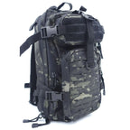 Sac à dos ASSAULT Pack Système MOLLE 27L camo noir - Patrol Equipement