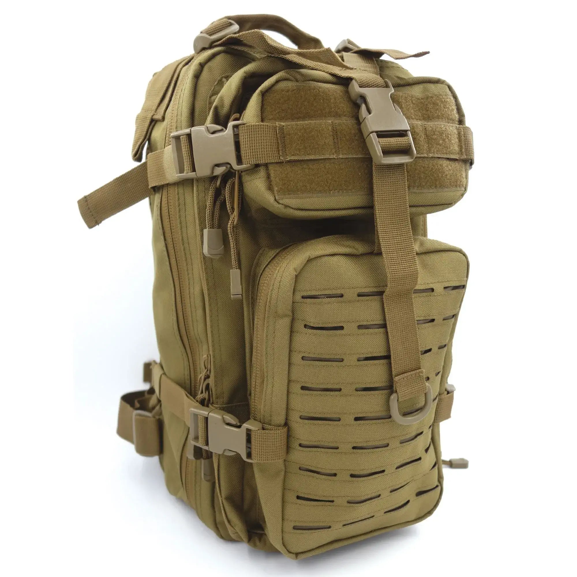 Sac à dos ASSAULT Pack Système MOLLE 27L coyote - Patrol Equipement