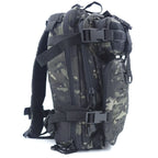 Sac à dos ASSAULT Pack Système MOLLE 27L camo noir - Patrol Equipement