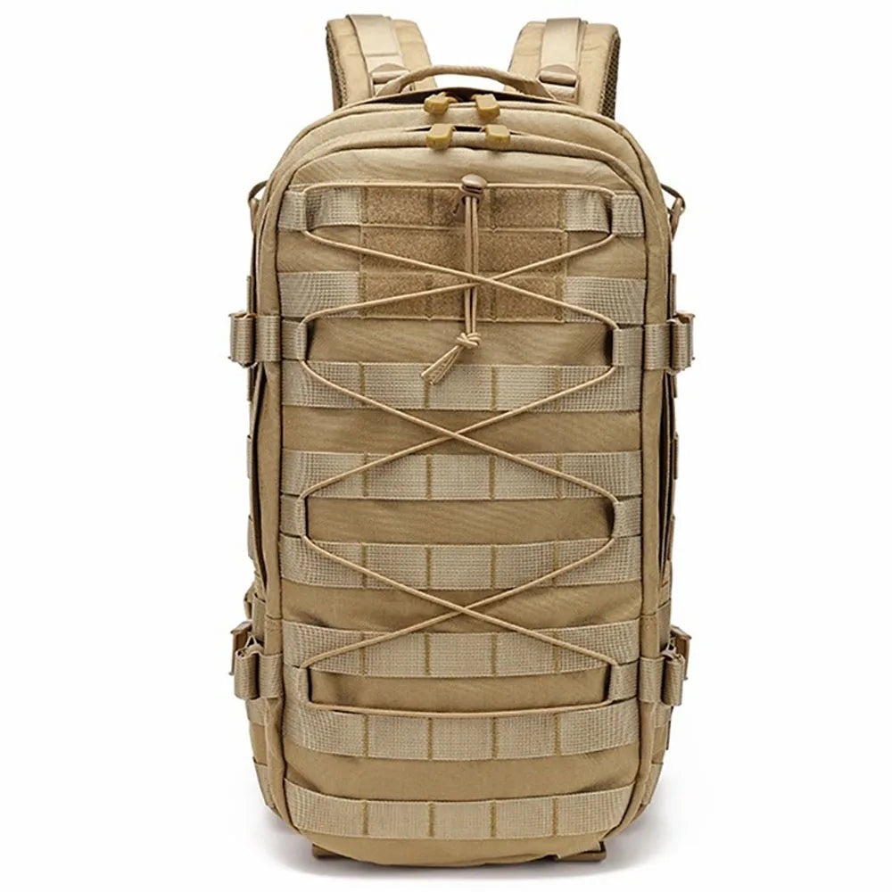 Sac à dos tactique Molle EDC 25L – Résistant, imperméable, usage outdoor et militaire
