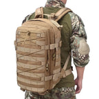 Sac à dos tactique Molle EDC 25L – Résistant, imperméable, usage outdoor et militaire