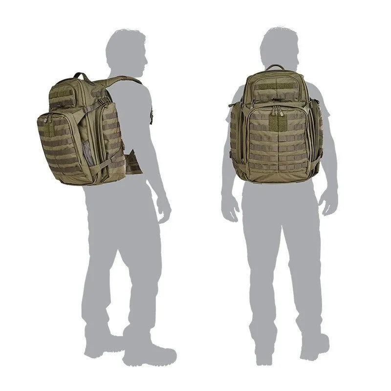 Sac à dos militaire 55L RUSH 72 2.0 Vert Armée